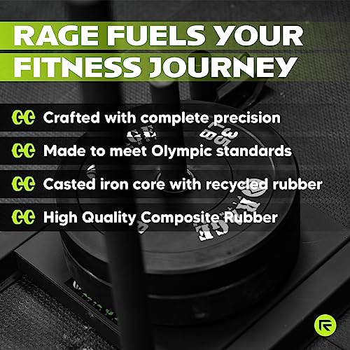 Olympic Bumper Plate Rubber With Steel Insert Y3285