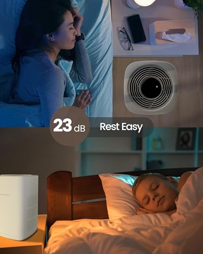 3-Stage H13 True HEPA Smart Air Purifier 1000 sq.ft M571536