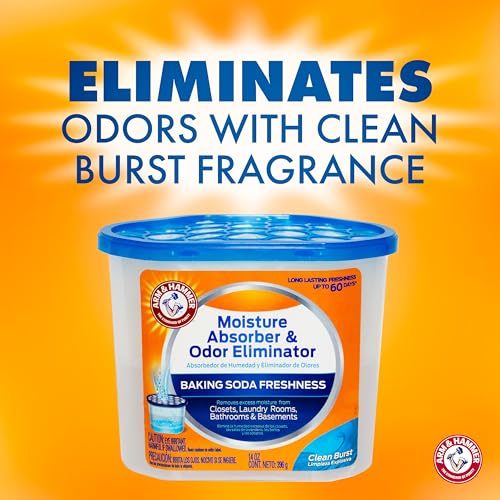 Fragrance Free Disposable Moisture Absorber and Odor Eliminator Tub, 1 lb. H68242