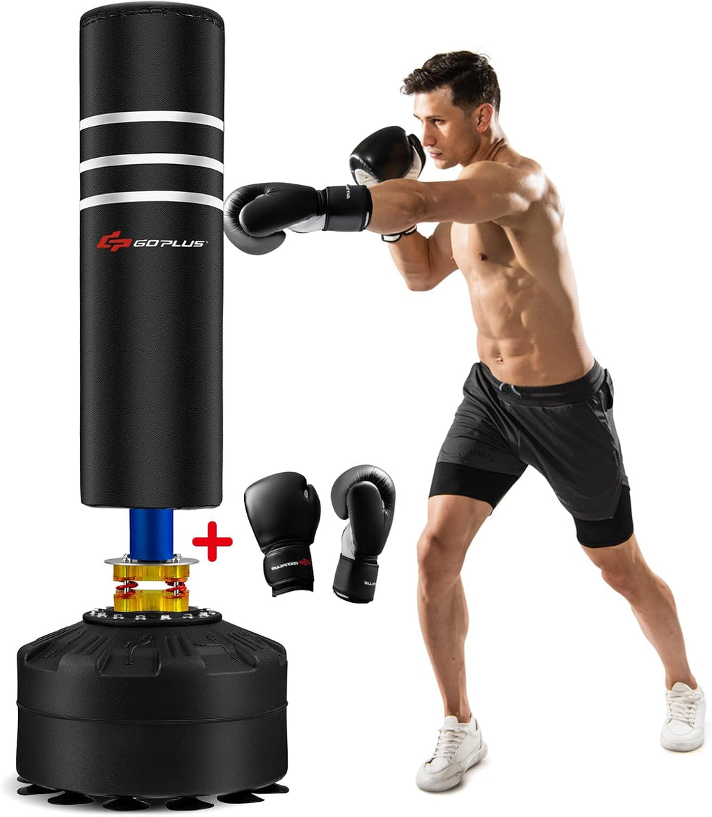 220LBS Heavy Punching Bag with Stand W7082