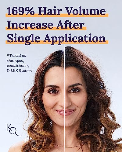 Volumizing Hair Products Set for Thinning Hair - Thickening Shampoo and Conditioner, Follicle Booster Hair Serum, Volumizing Spray S4581