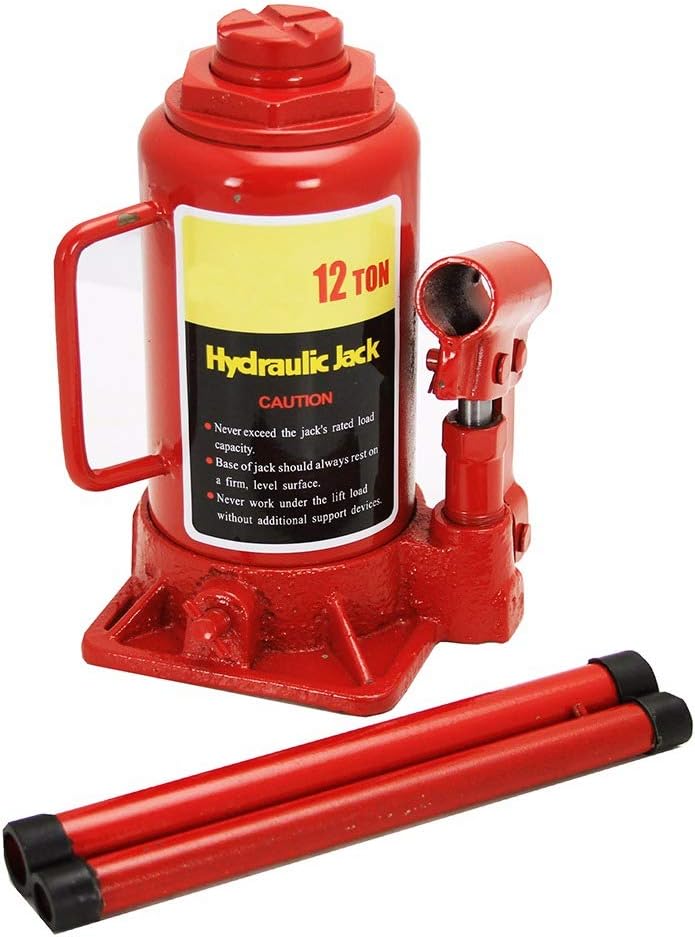 12 Ton Hydraulic Bottle Jack with Handle K2314