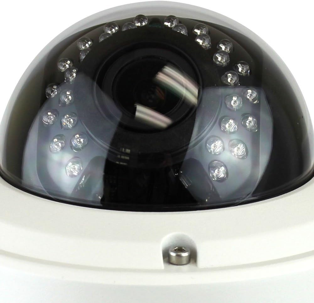 5 Megapixel H.265 HD 1920P Outdoor Indoor PoE Security IP Camera with 2.8-12mm Varifocal Zoom Len T65338