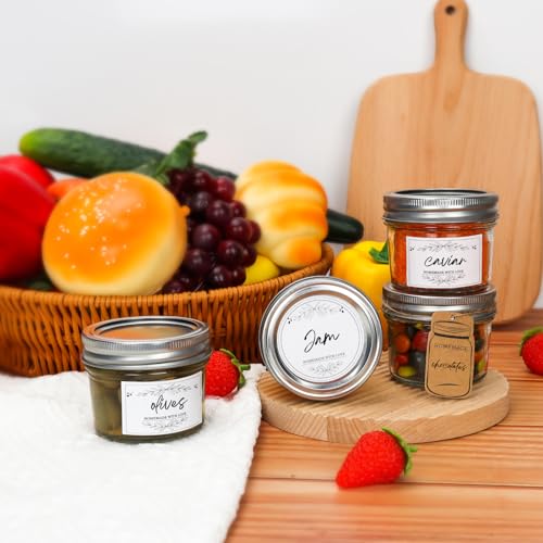 12 Pack 16oz Wide Mouth Glass Mason Jars with Airtight Lids R46060