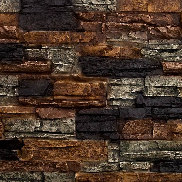 Redstone 48x22W x 25x22H x 1 1/2x22D Faux Stone Siding Panel Q29504