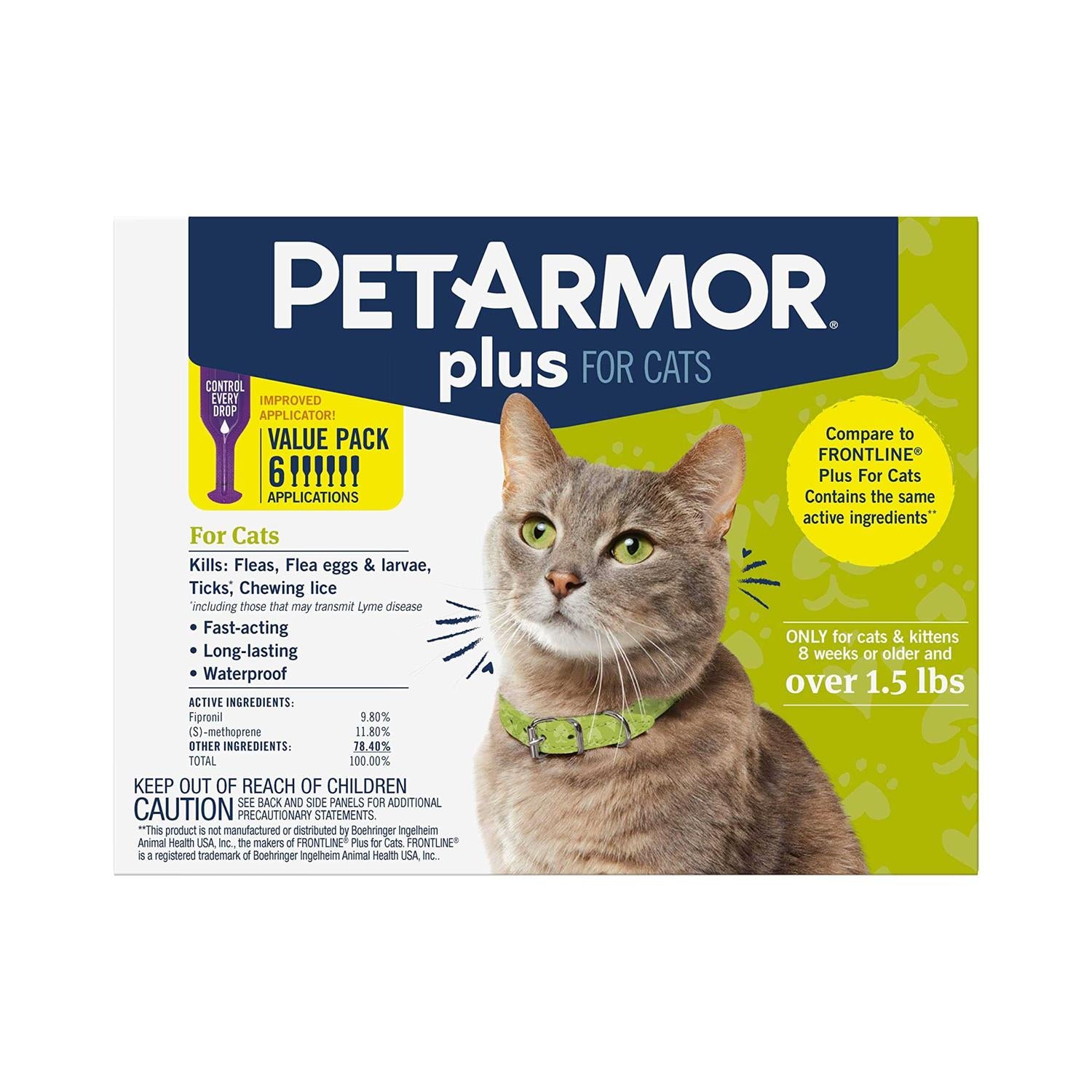 Flea and Tick Treatment for Cats J7846