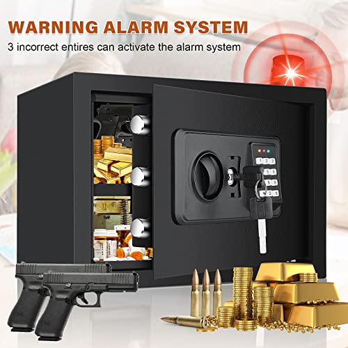 1.0 Cubic Fireproof Waterproof Digital Keypad Safe with Fireproof Money Bag G475796