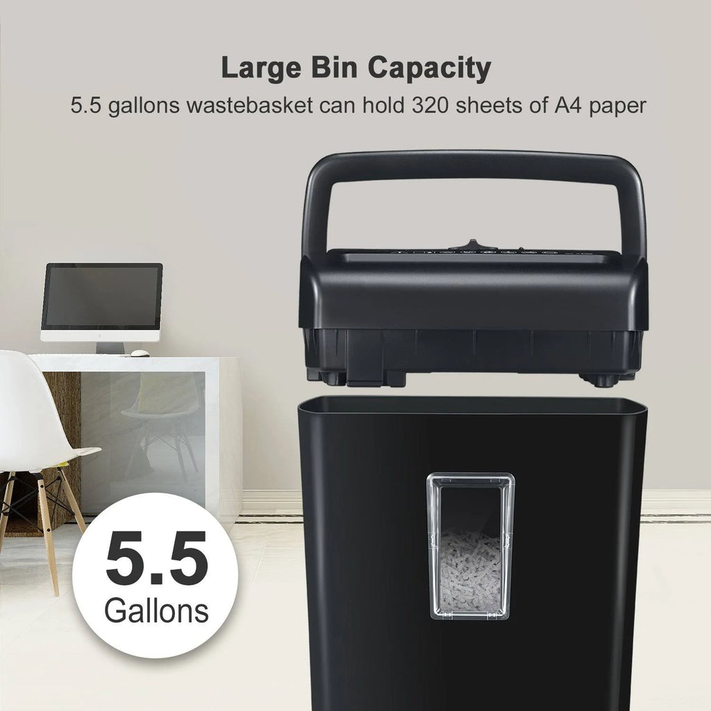 10-Sheet Cross-Cut Paper Shredder Y593