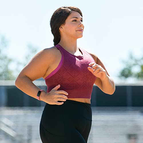 Black/Black Fitness Tracker with Heart Rate A7605