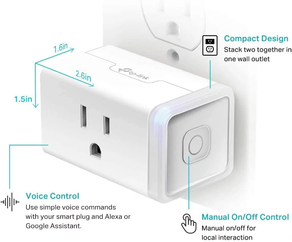 White 4-Pack Smart Plug P169793