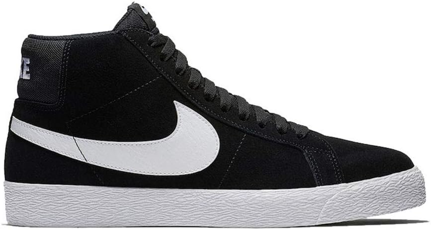 Black/White Mid Top Sneakers V304995