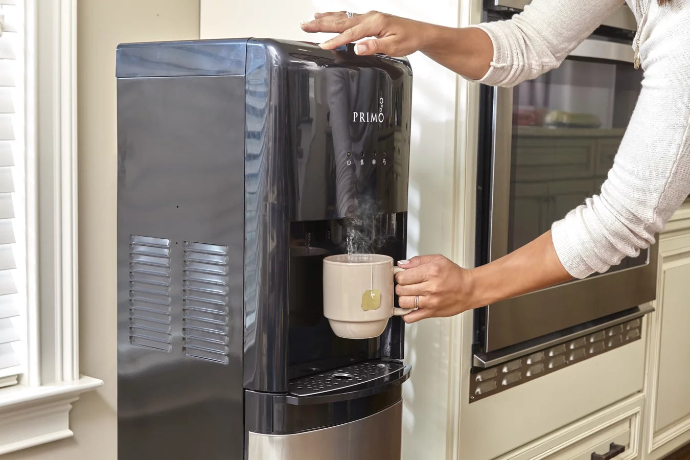 Stainless Water Dispenser Bottom Loading T4269
