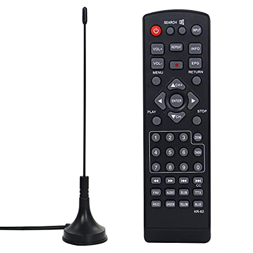 14 Inch Portable Rechargeable LED TV with HDMI, USB, and Built-in Digital Tuner H46297