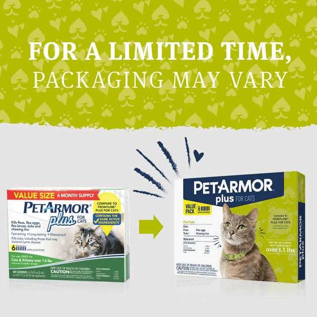 Flea and Tick Treatment for Cats J7846