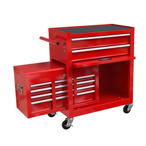 8 Drawer Rolling Tool Chest with Wheels W608257