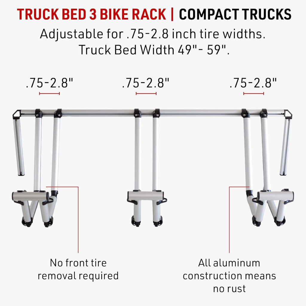 3 Bike Rack for Truck Bed O581678