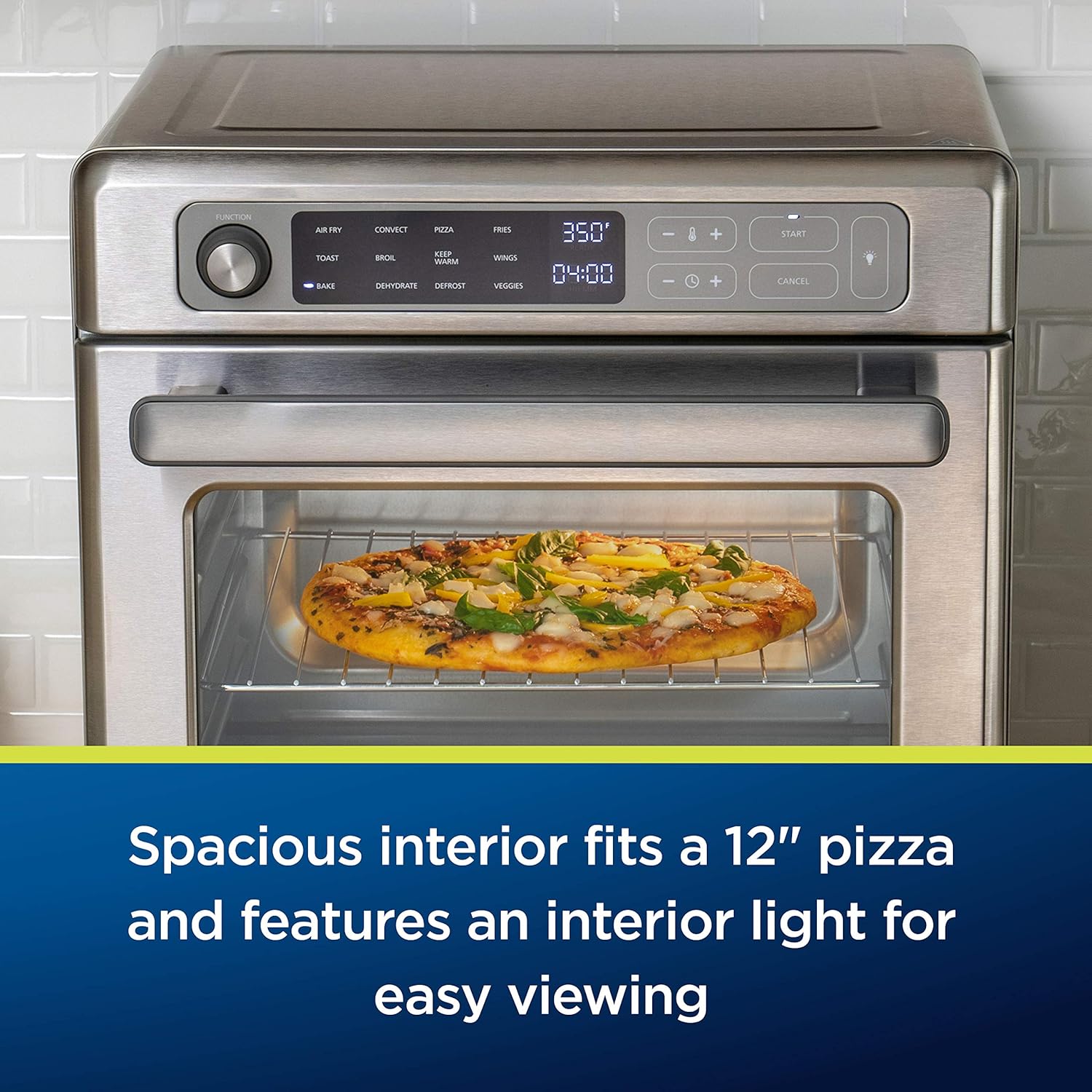 Stainless Steel Digital Air Fryer Oven with Convection G7509
