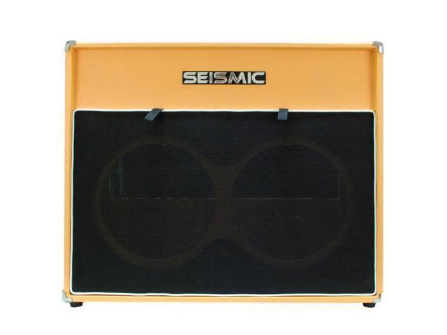2x12 Empty Guitar Speaker Cabinet Black W9275