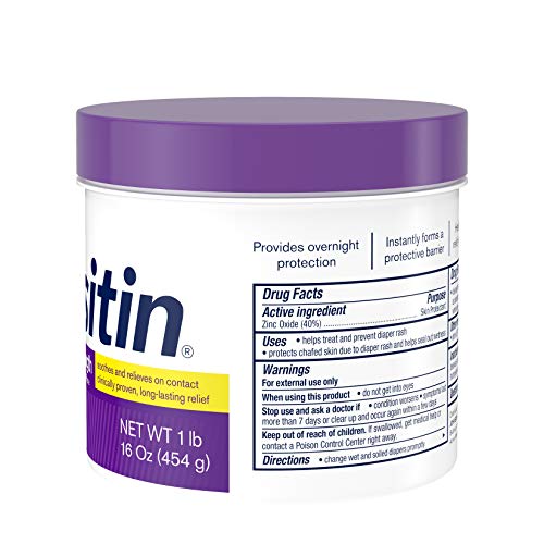 16 oz Baby Diaper Rash Cream with 40% Zinc Oxide X5657