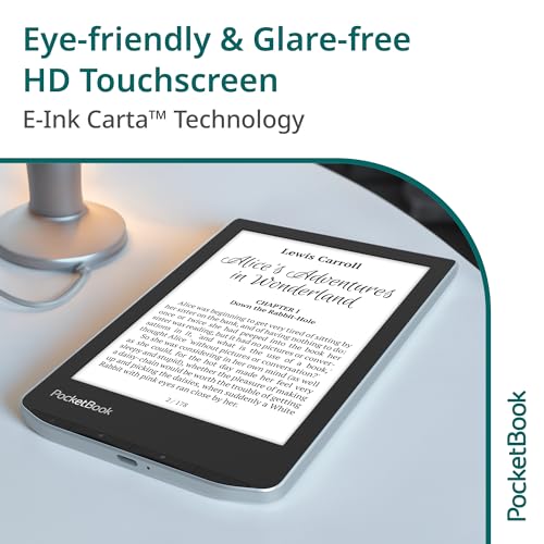 E-Reader with 6'' E-Ink Touchscreen in Bright Blue L89068