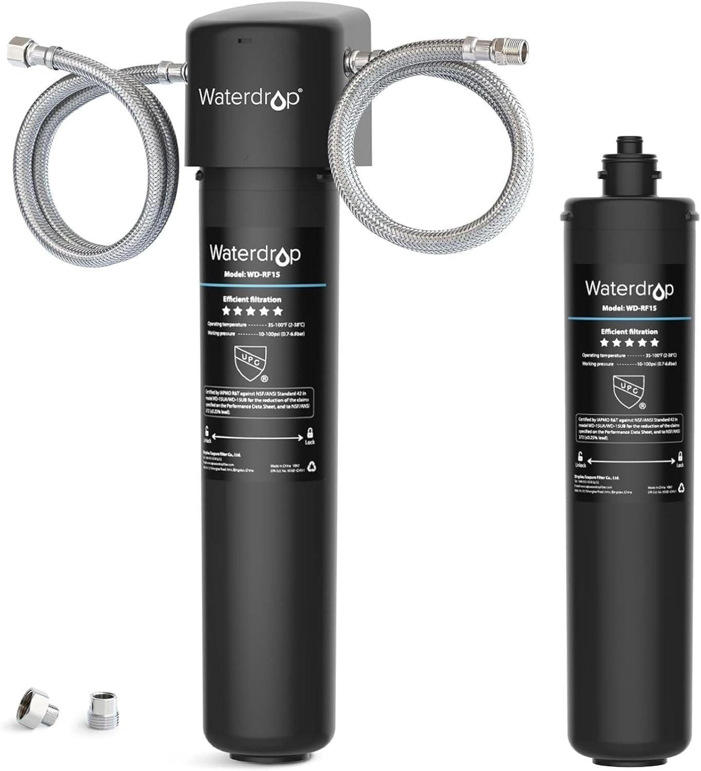 Under Sink Water Filter System and Replacement Filter Cartridge I613648