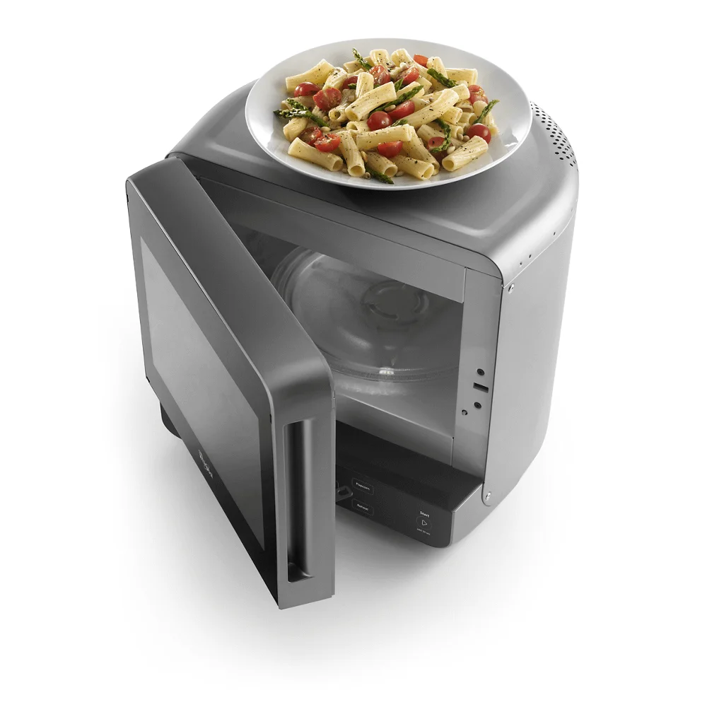 0.5 Cu. Ft. Stainless Look Countertop Microwave Y323