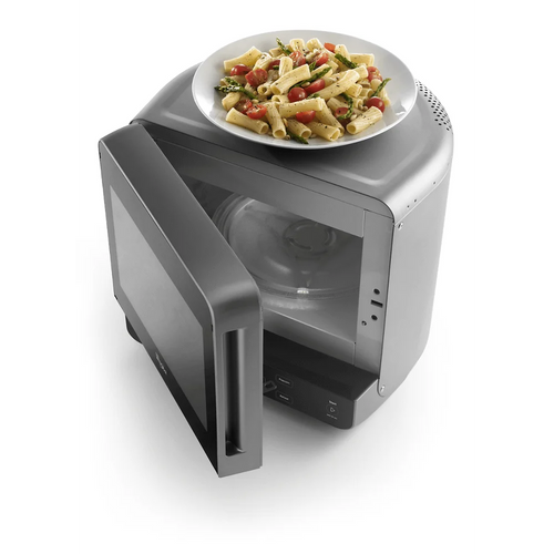 0.5 Cu. Ft. Stainless Look Countertop Microwave Y323