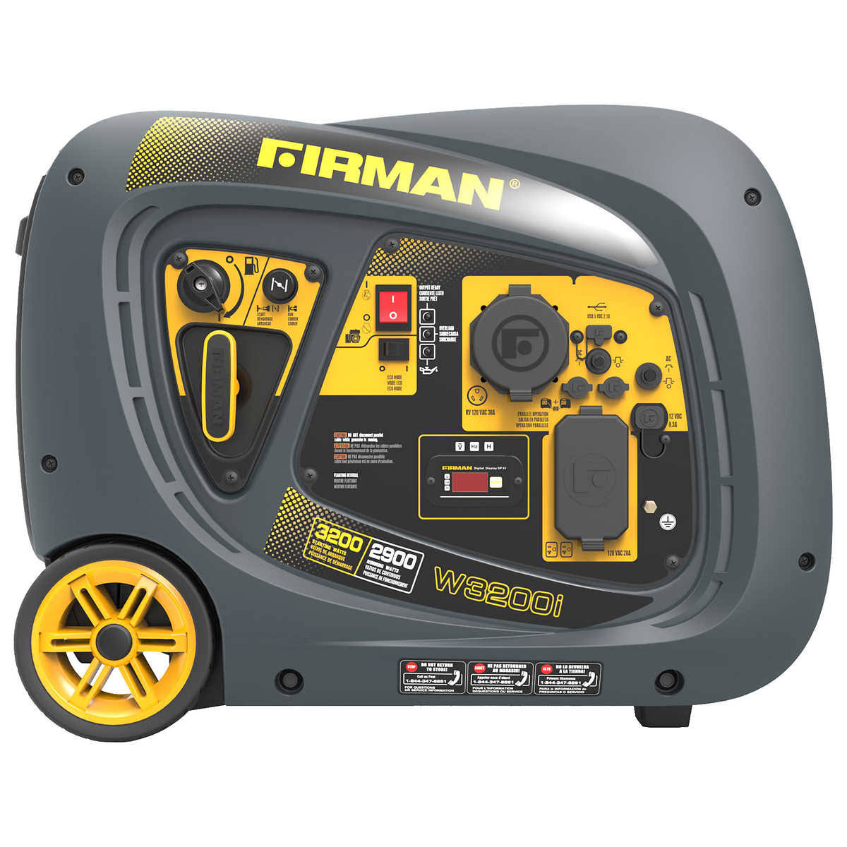 2900W Running 3200W Peak Gasoline Powered Inverter Generator Z33350
