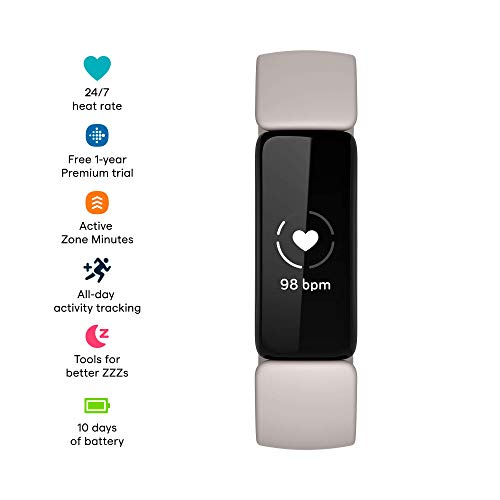 Black/White Health & Fitness Tracker with Heart Rate T431763