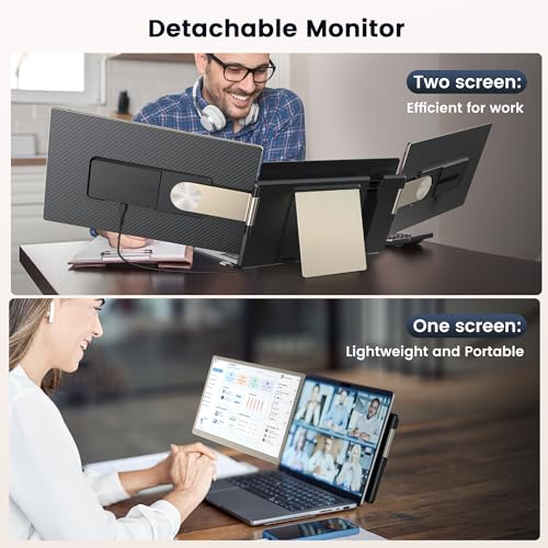 15.6" Portable Triple Monitor with IPS FHD 1080P Display C7486