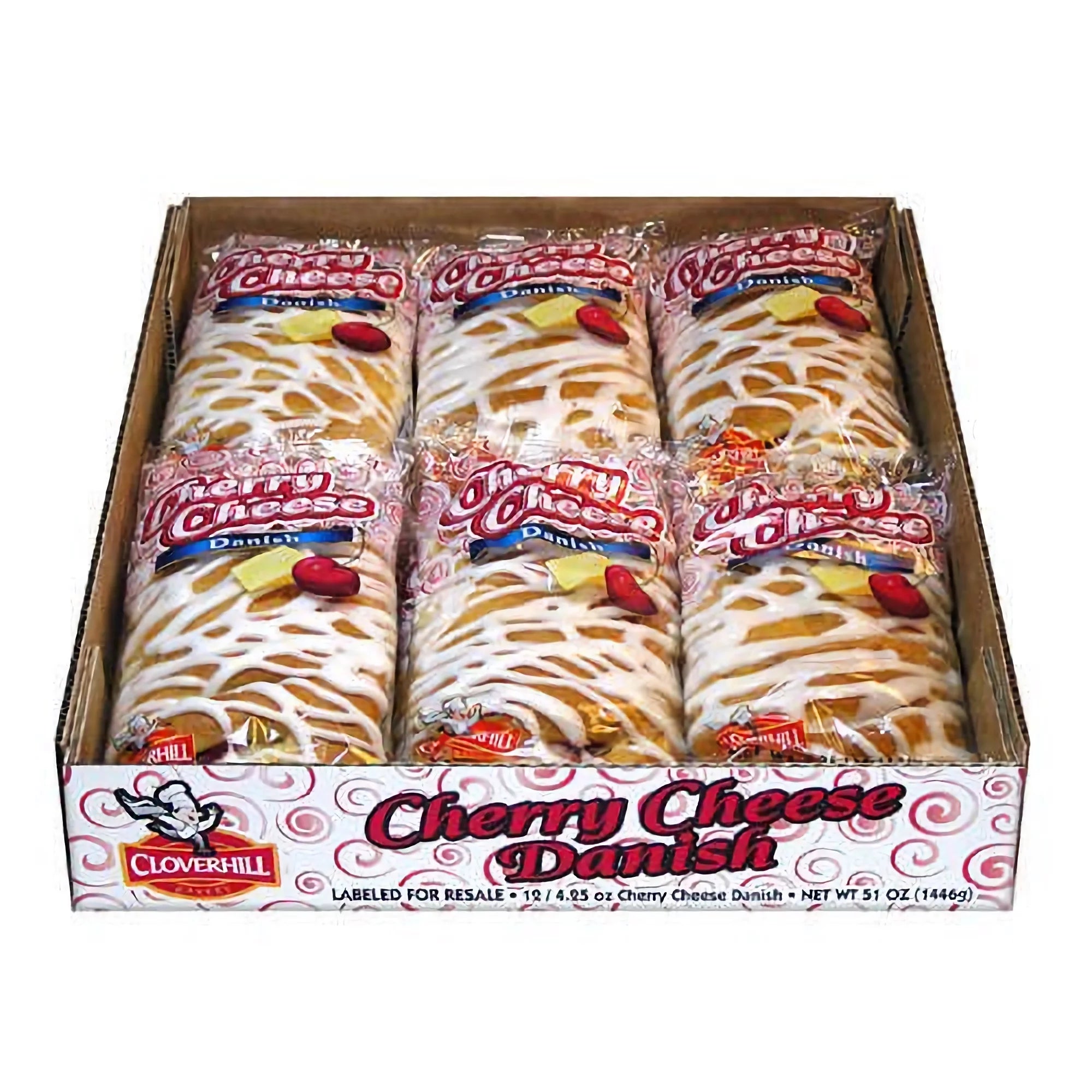 Cherry Cheese Danish, 24 / 4.25 oz Q114818