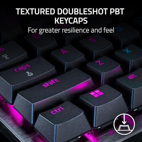 Analog Optical Switch 60% Gaming Keyboard with Doubleshot PBT Keycaps Black L3320