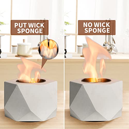 Concrete Tabletop Fire Pit Bowl M6026