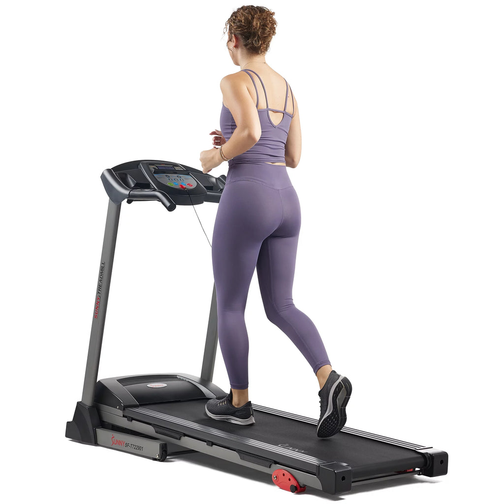 Foldable Electric Treadmill with Adjustable Incline T27263