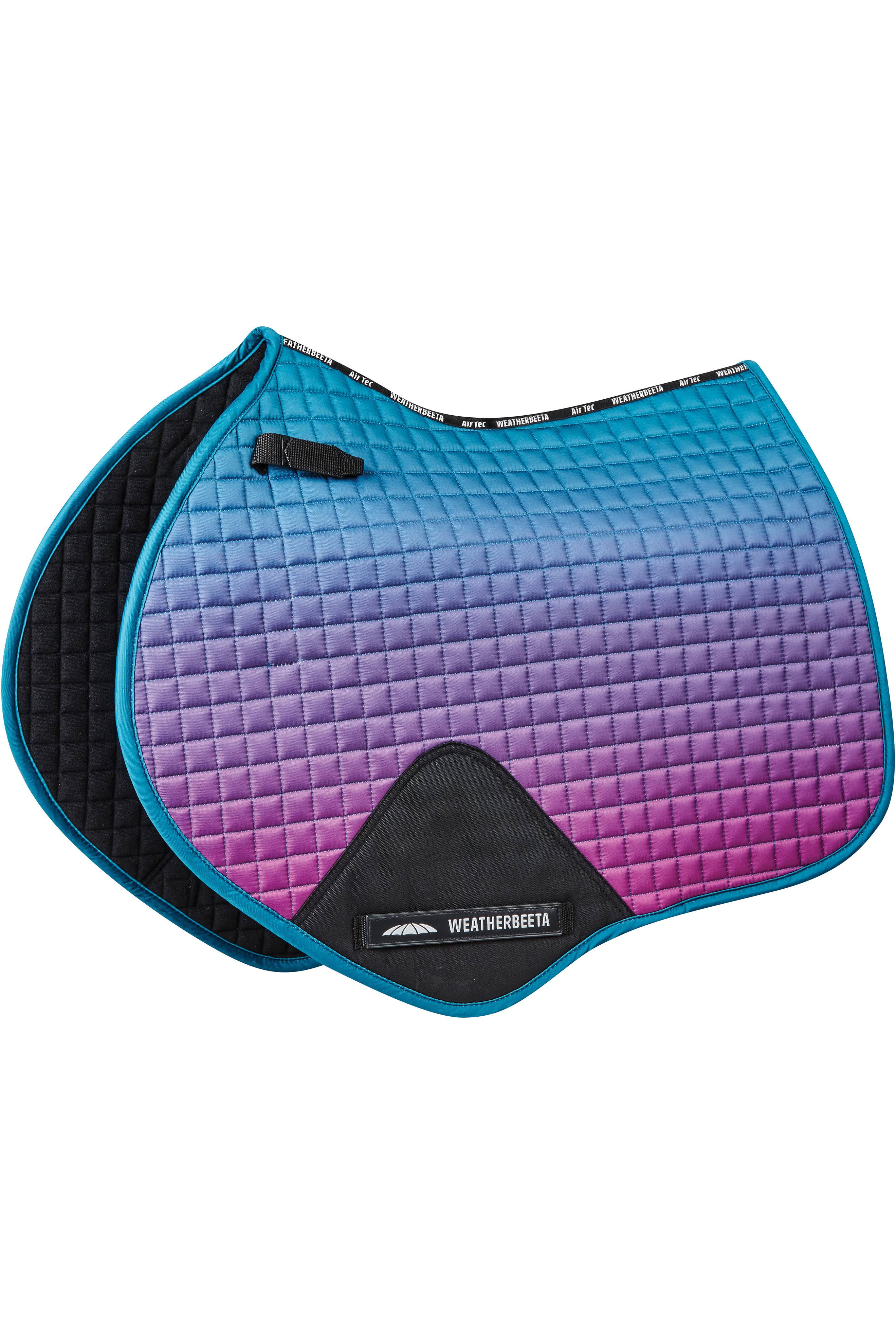 Midnight Aurora Jump Shaped Saddle Pad Z9394