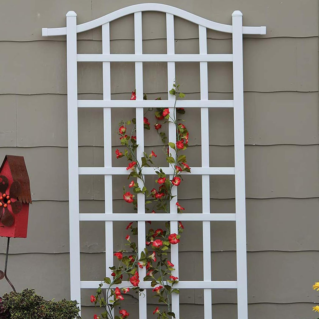 White 35 x 75 Inch Garden Trellis I93400
