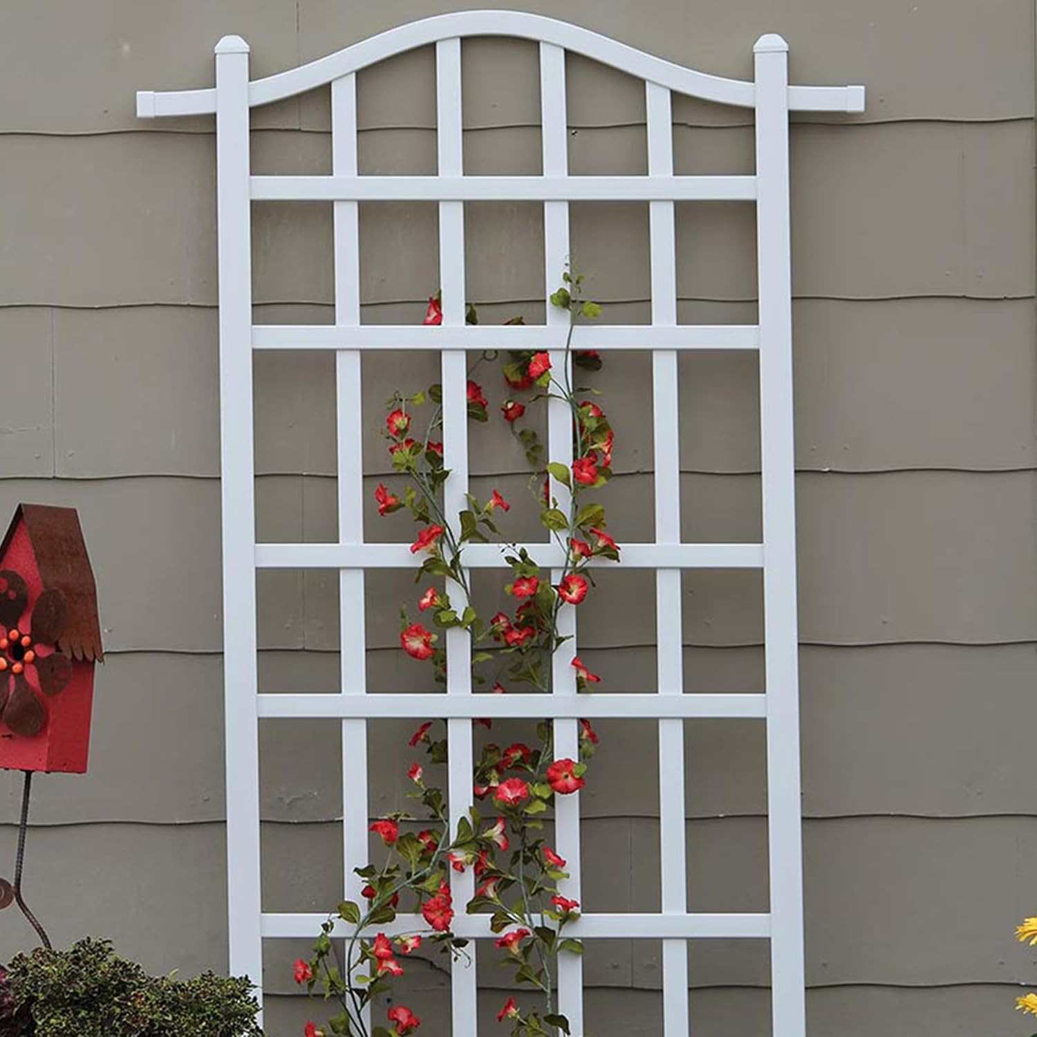 White 35 x 75 Inch Garden Trellis I93400