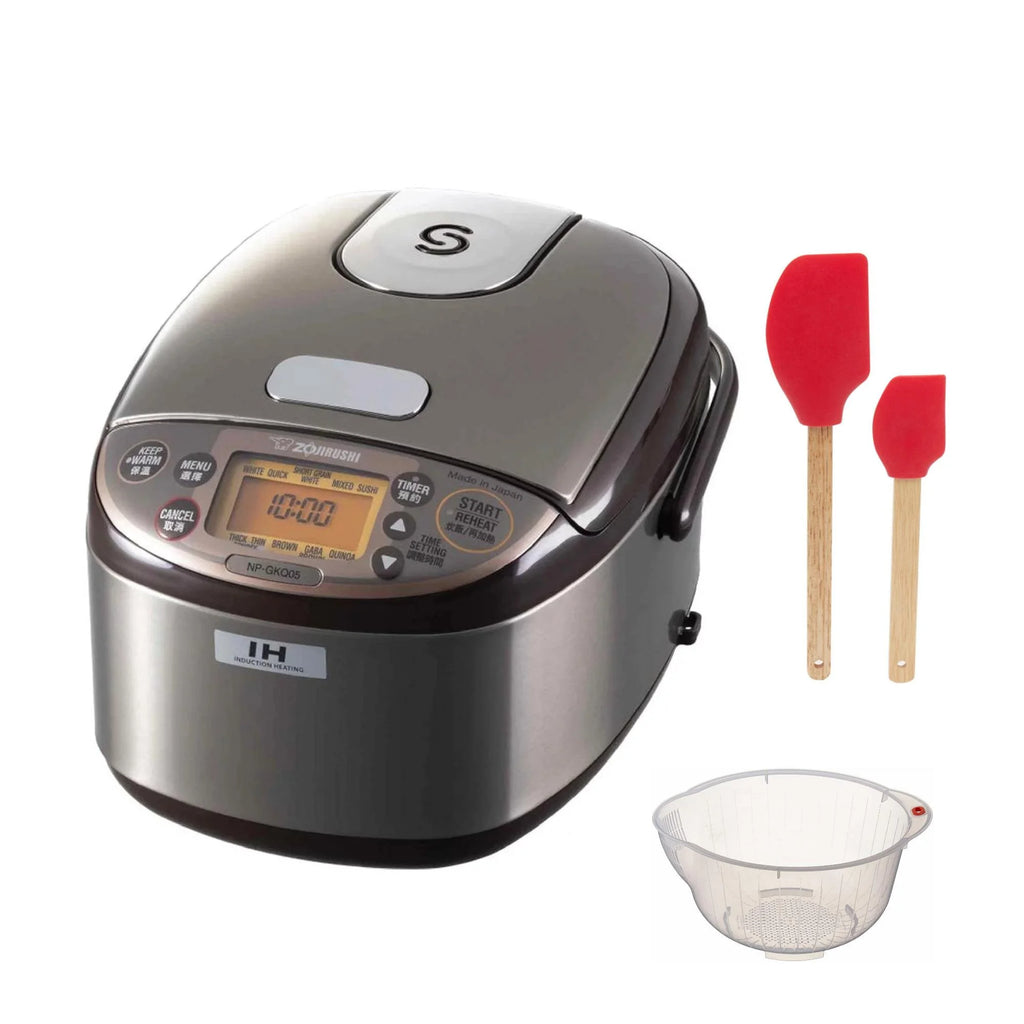 Induction Heating System Rice Cooker and Warmer 3-Cup Dark Brown D914