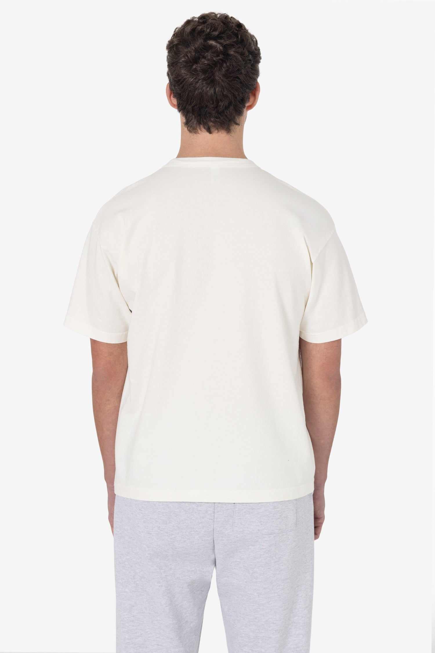 1203GD - Short Sleeve Binding Garment Dye T-Shirt
