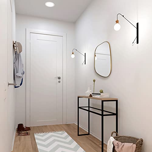 Brushed Gold Irregular Wall Mirror 24x36” Z52719