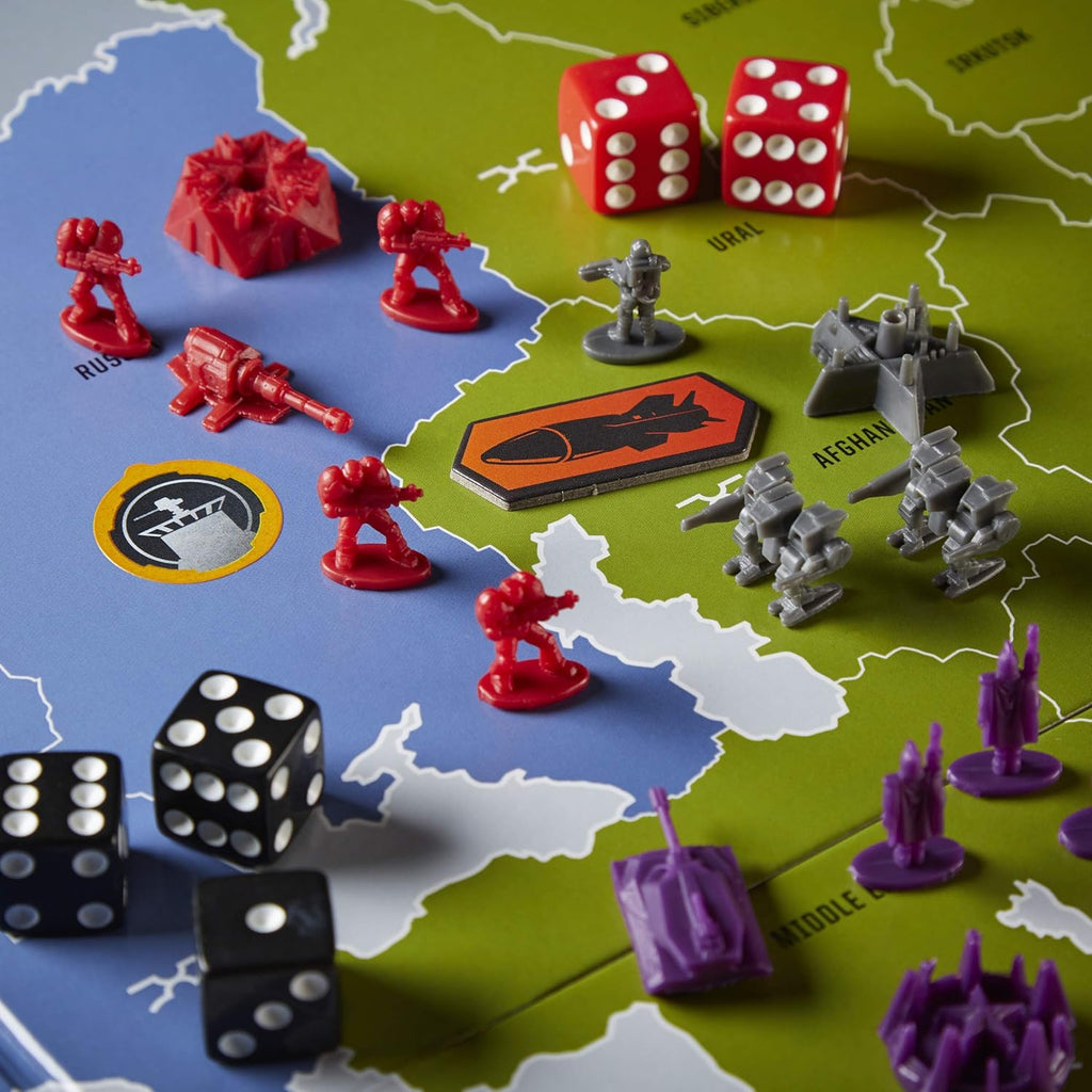 Strategy Tabletop Game, Miniature Board Game for 3-5 Players Pack of 2 X64777