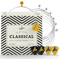 Nylon Coated Silver Classical Guitar Strings 6 String Set A68132