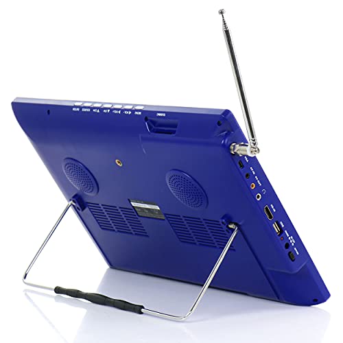 14 Inch Portable Rechargeable LED TV with HDMI, USB, and Built-in Digital Tuner H46297