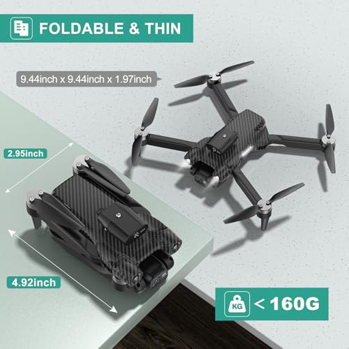 Mini Drone with 2 Batteries and Carrying Case A59425