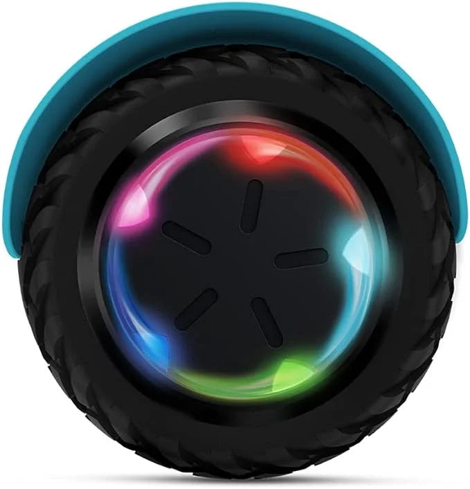 Open Box Jetson Spin All Terrain Hoverboard with LED Light-up Wheels - BLUE Y342
