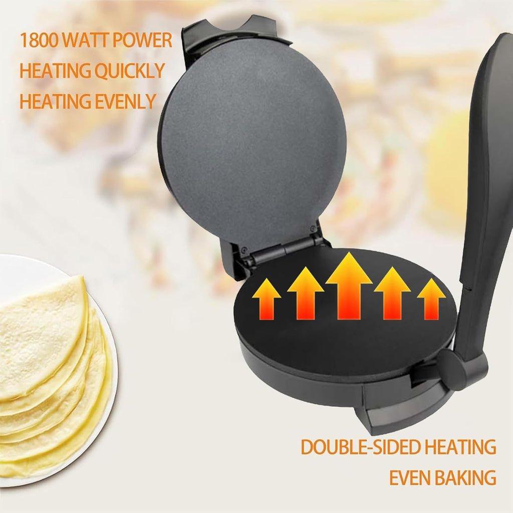 8 Inch Stainless Steel Non-Stick Electric Tortilla Maker R918454