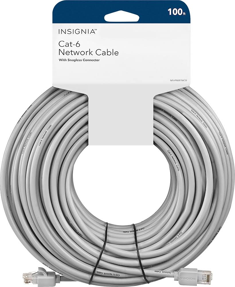Gray Cat-6 Ethernet Cable Q99072
