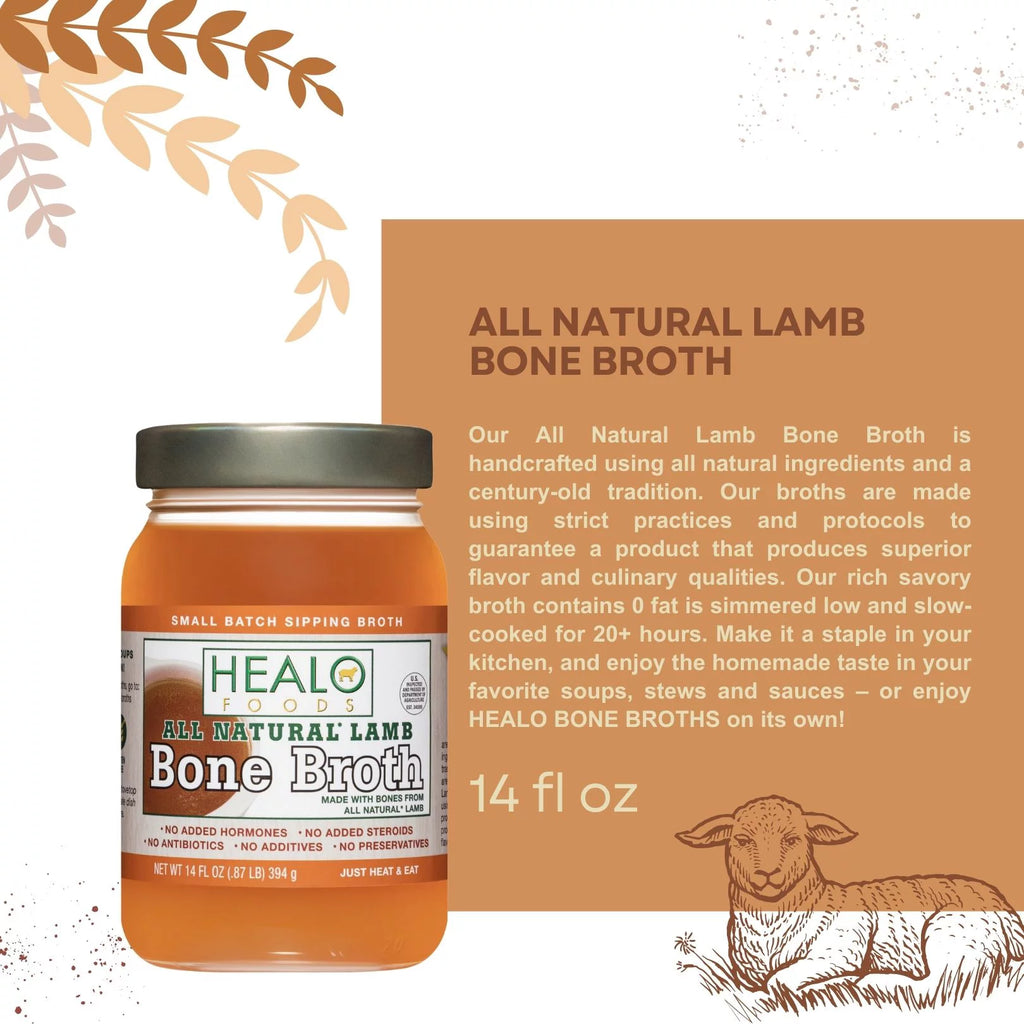 All Natural Lamb Bone Broth 6-Pack J483497