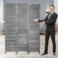 Natural Paulownia Wood 3 Panel Folding Privacy Screen M9858