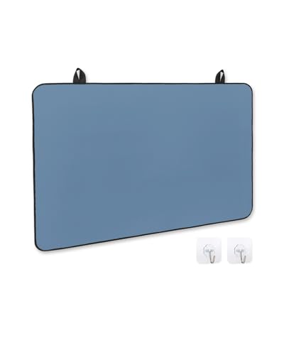 Pure Black Solid Color Stove Top Cover Z434